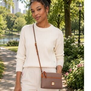Dooney & Bourke Pebble Grain Ginger Crossbody
